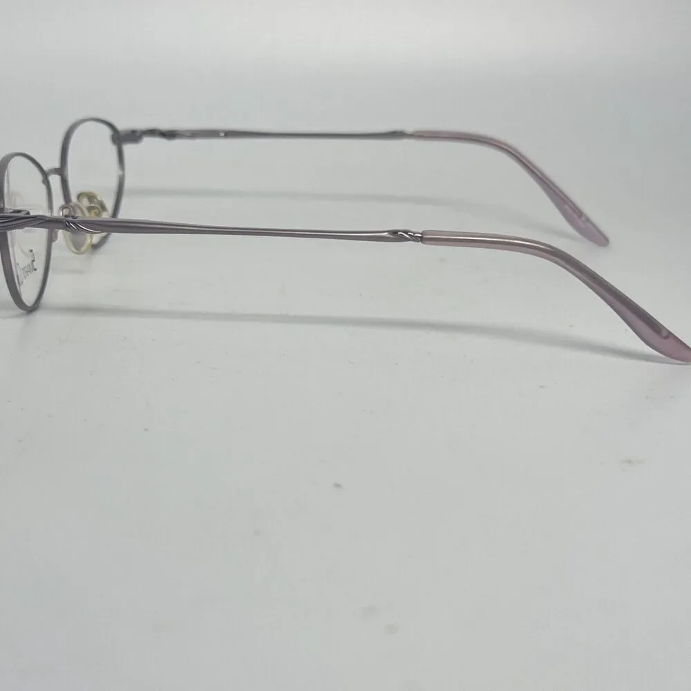 Smart Clip 422 Eyeglasses‎ Frames Full Rim Metal Purple 51[]15-140MM Lilac H1293